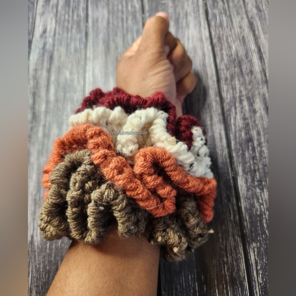 Fall Hair Scrunchies